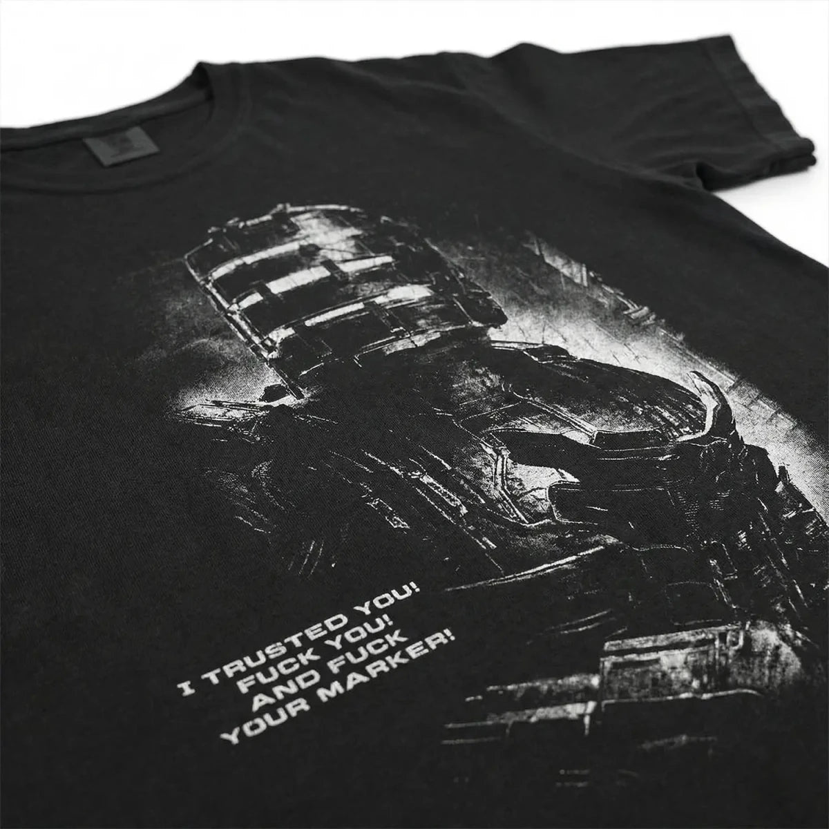 Dead Space Isaac Clarke Tee – F*ck Your Marker Shirt - Cruel Royalty