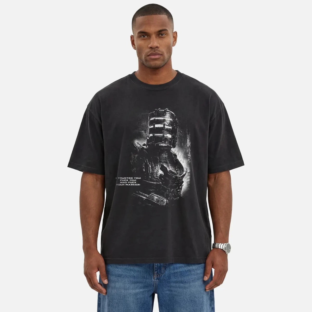 Dead Space Isaac Clarke Tee – F*ck Your Marker Shirt - Cruel Royalty