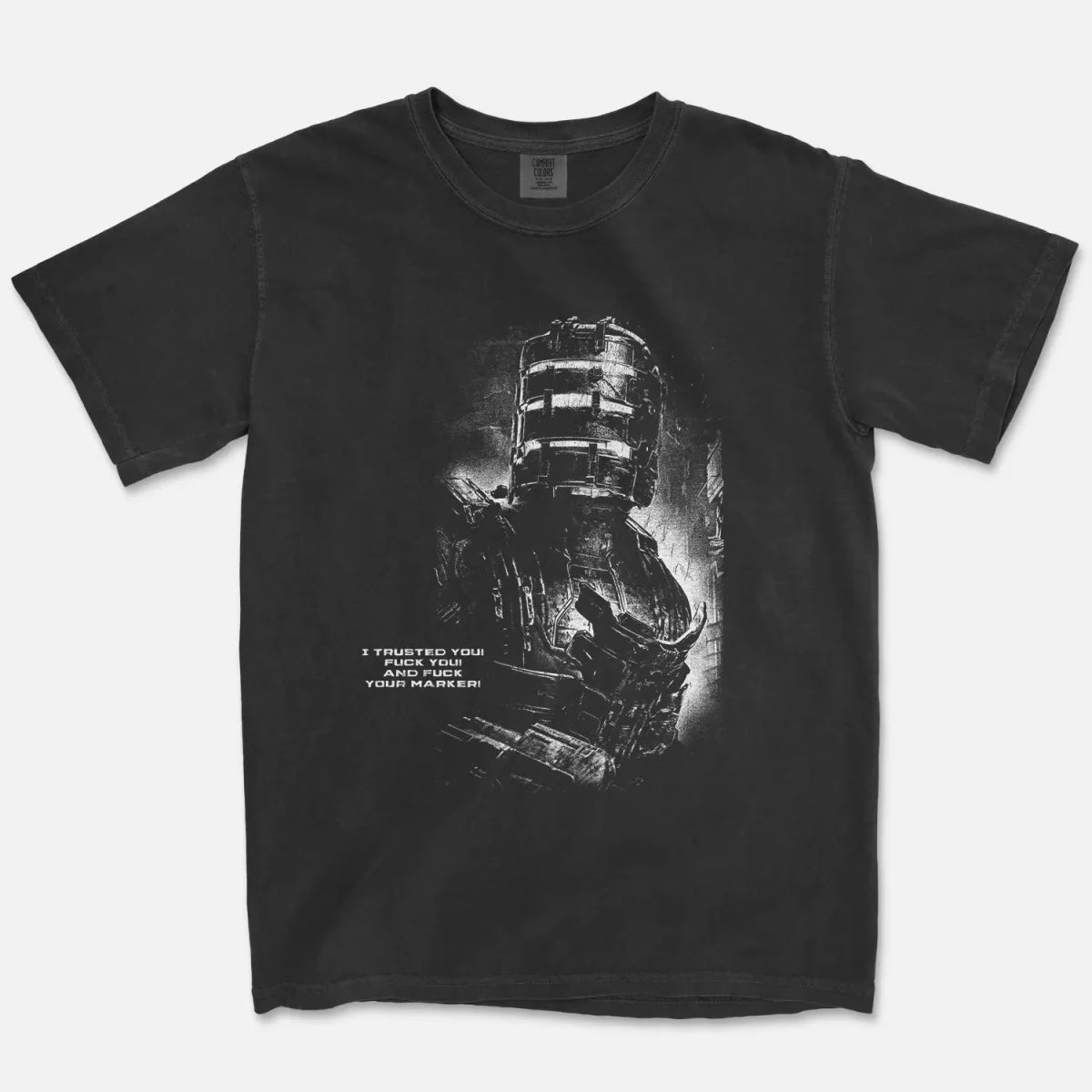 Dead Space Isaac Clarke Tee – F*ck Your Marker Shirt - Cruel Royalty