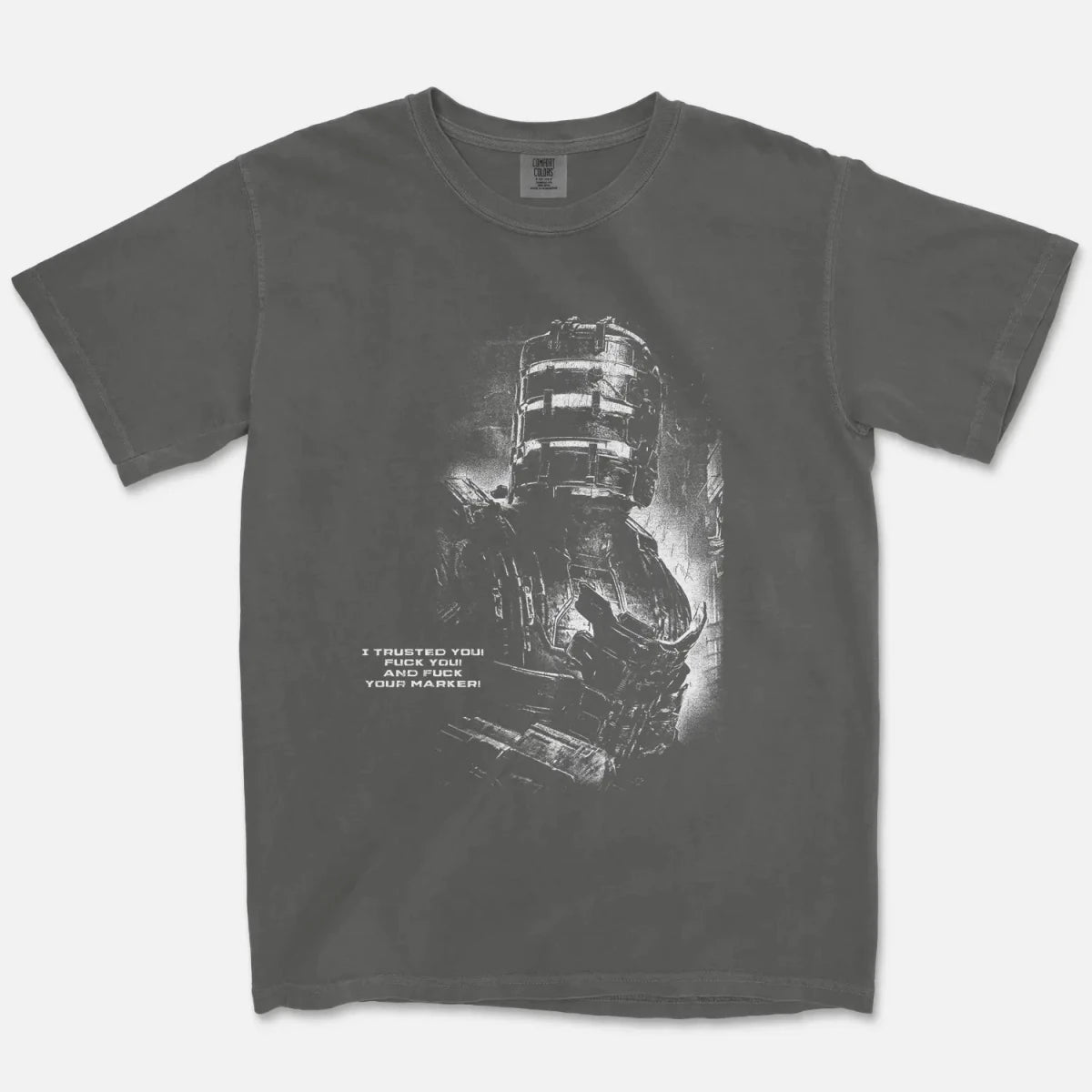 Dead Space Isaac Clarke Tee – F*ck Your Marker Shirt - Cruel Royalty