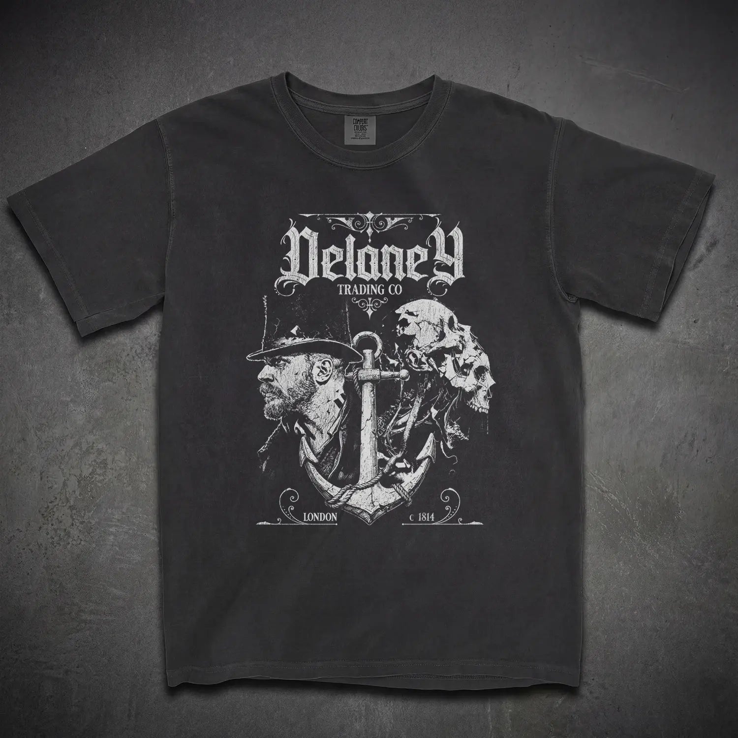 James Delaney Tee – Taboo TV Series Shirt - Cruel Royalty