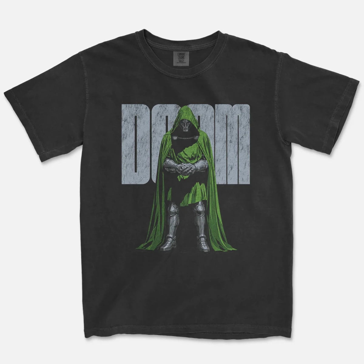 Doom Tyrant Tee – Armored Villain Shirt - Cruel Royalty