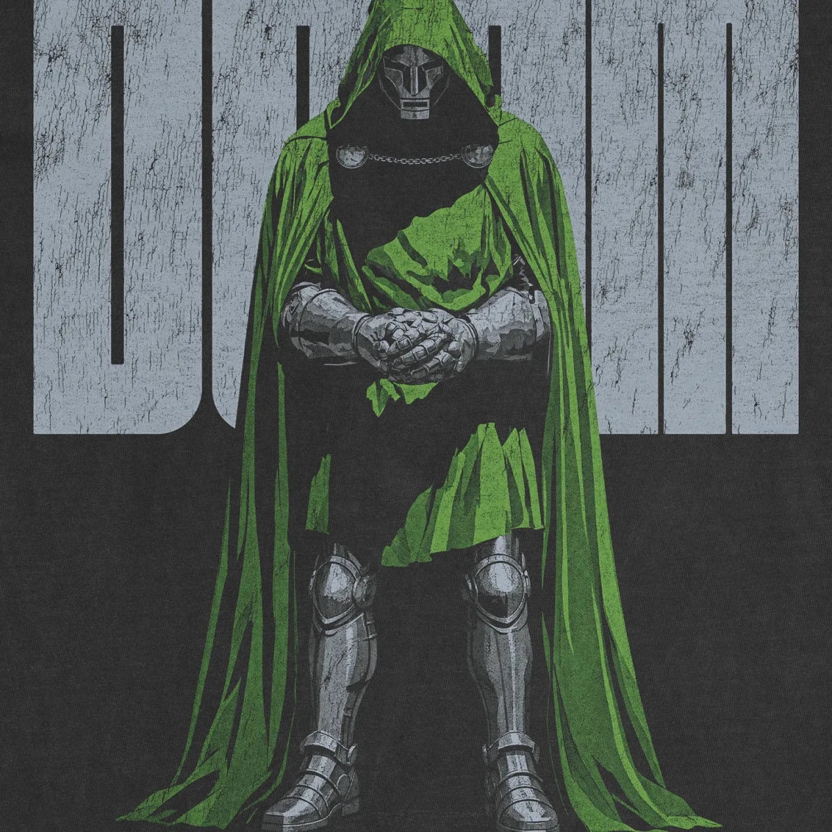 Doom Tyrant Tee – Armored Villain Shirt - Cruel Royalty
