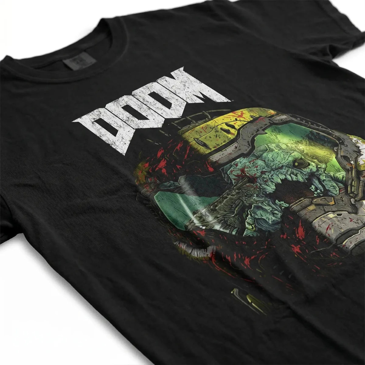 Doom Slayer Helmet Tee – DOOM The Dark Ages Gaming Shirt - Cruel Royalty
