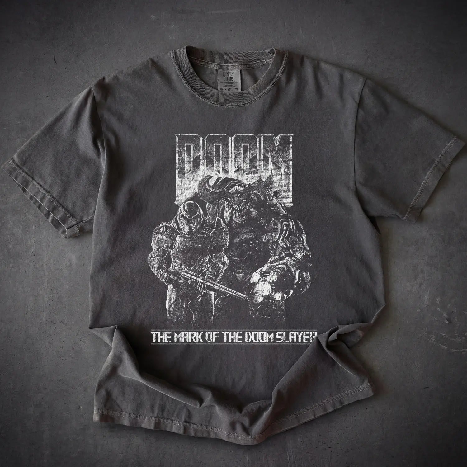 Doom Slayer Tee – Doom Video Game Shirt - Cruel Royalty