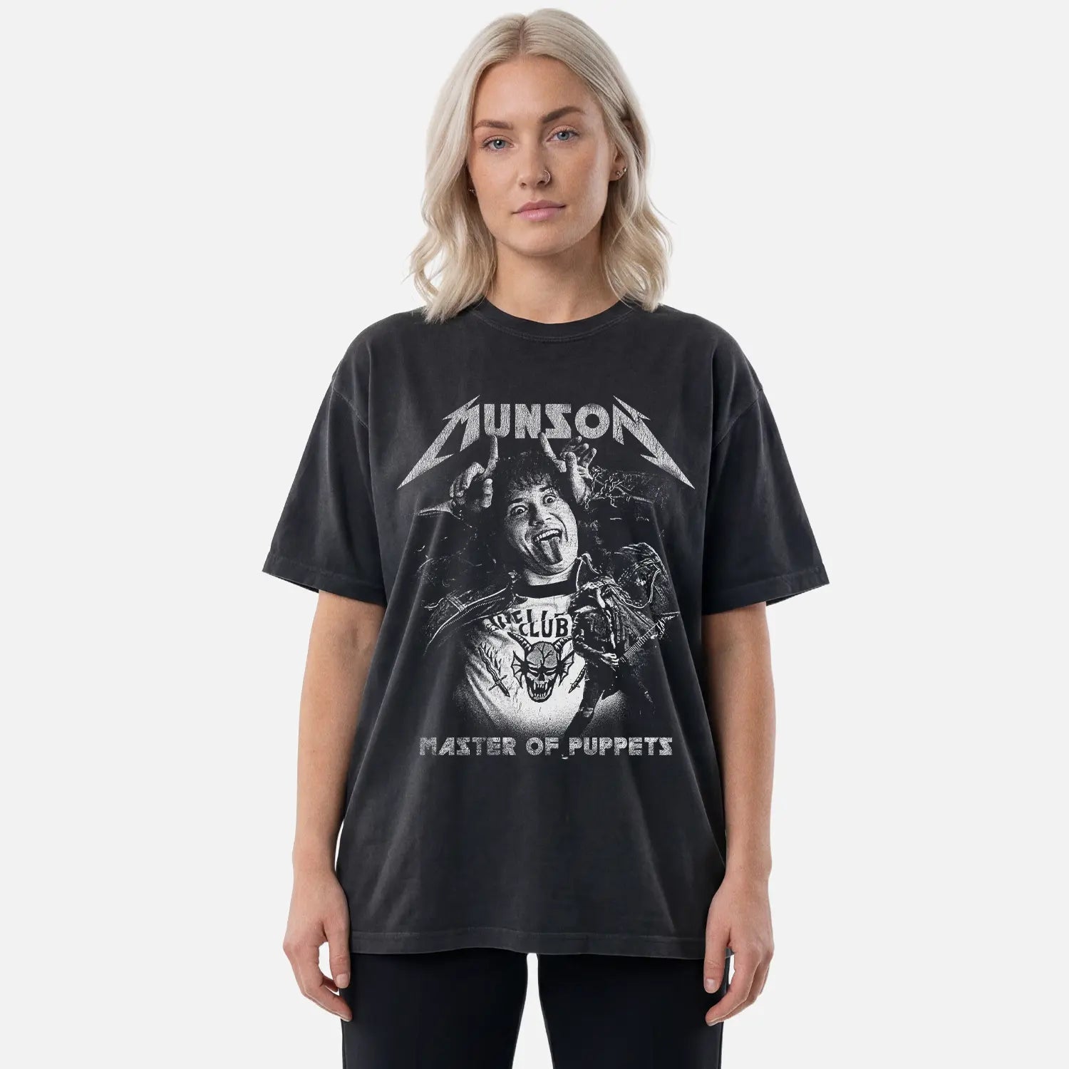 Eddie Munson Tee – Stranger Things Hellfire Club Shirt - Cruel Royalty