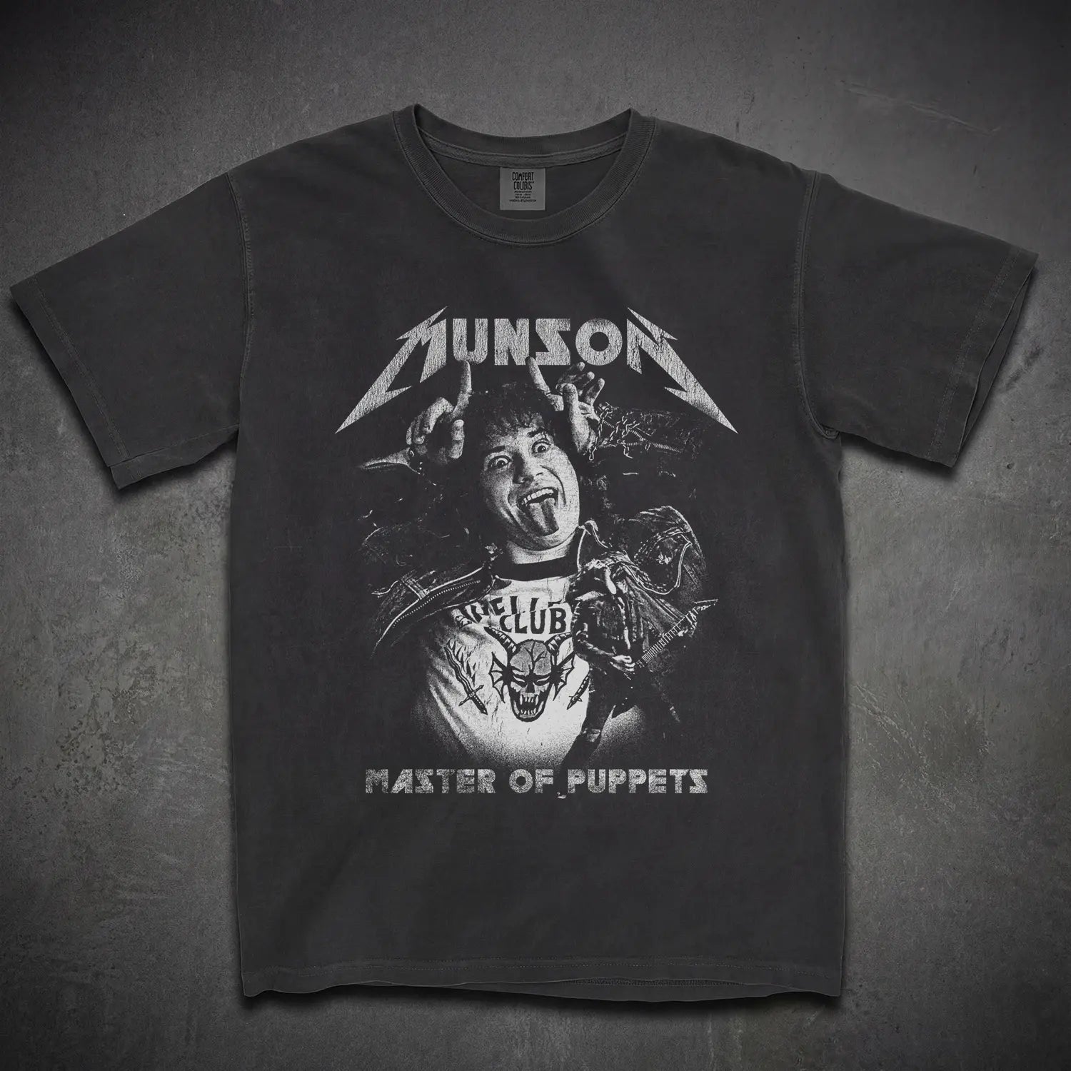 Eddie Munson Tee – Stranger Things Hellfire Club Shirt - Cruel Royalty
