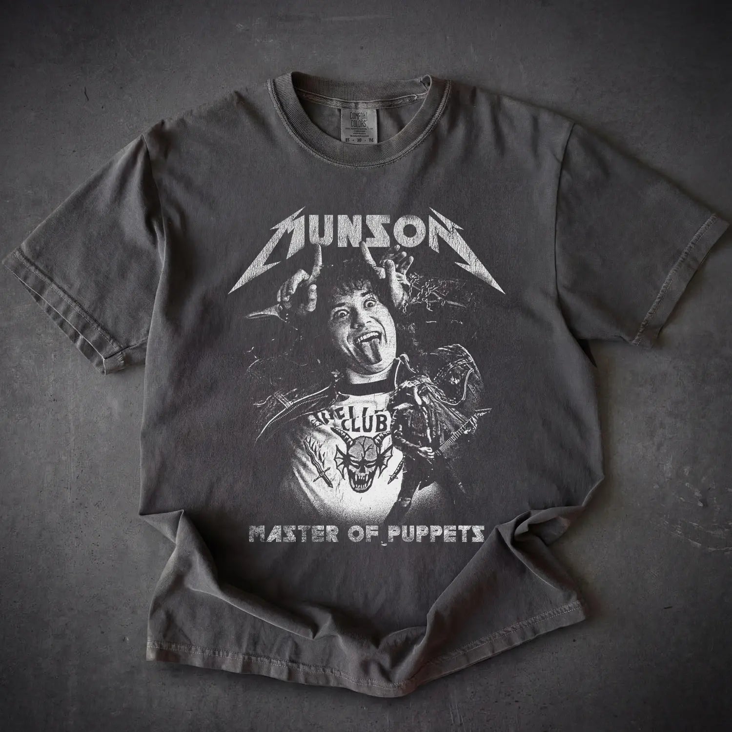 Eddie Munson Tee – Stranger Things Hellfire Club Shirt - Cruel Royalty