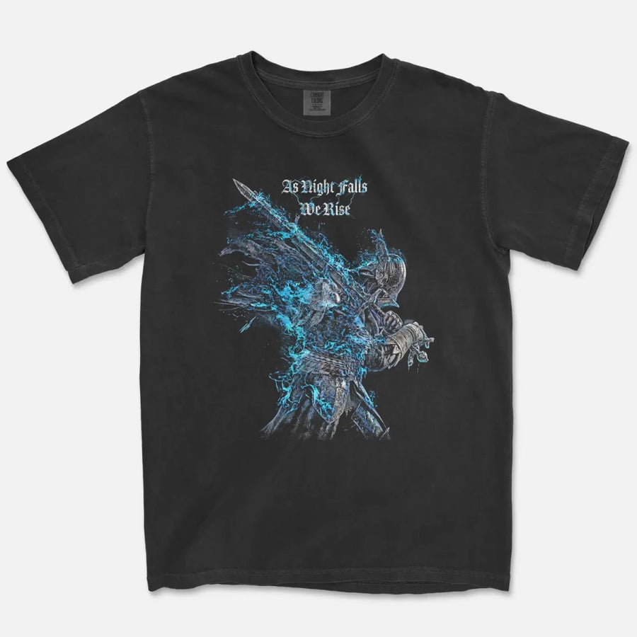 Elden Ring Nightreign Tee – As Night Falls We Rise Shirt - Cruel Royalty