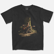 Survivor Girl Tee – Post-Apocalyptic Guitar Shirt