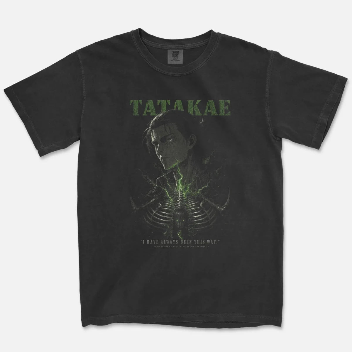 Eren Yeager Tee – Attack on Titan Tatakae Season 4 Shirt - Cruel Royalty