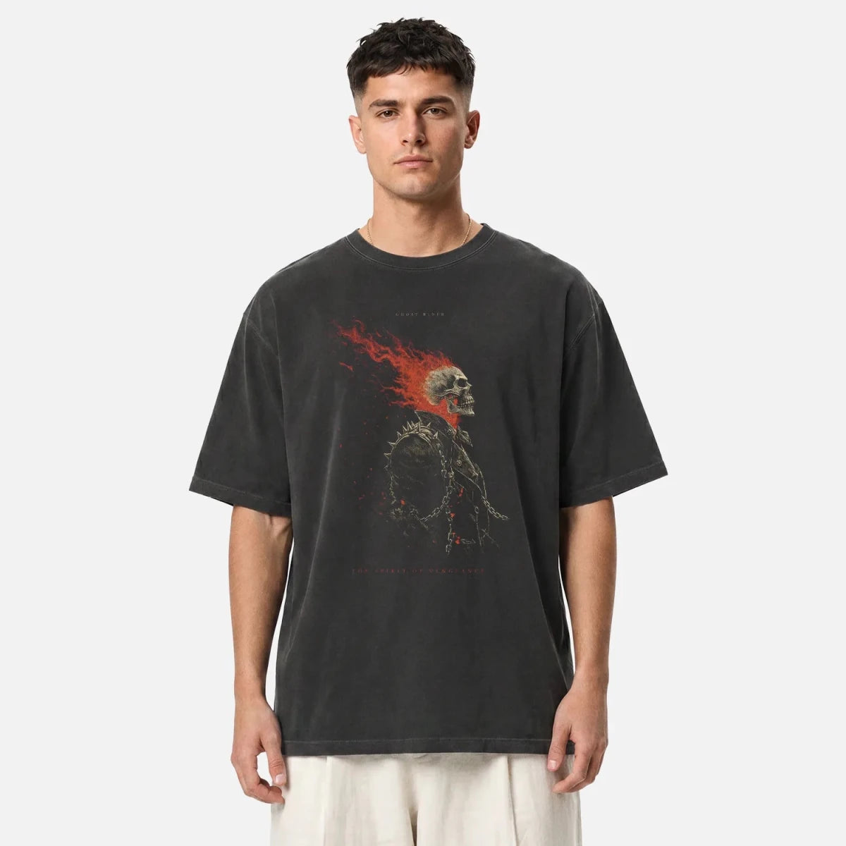 Ghost Rider Tee – Spirit of Vengeance Marvel Shirt - Cruel Royalty