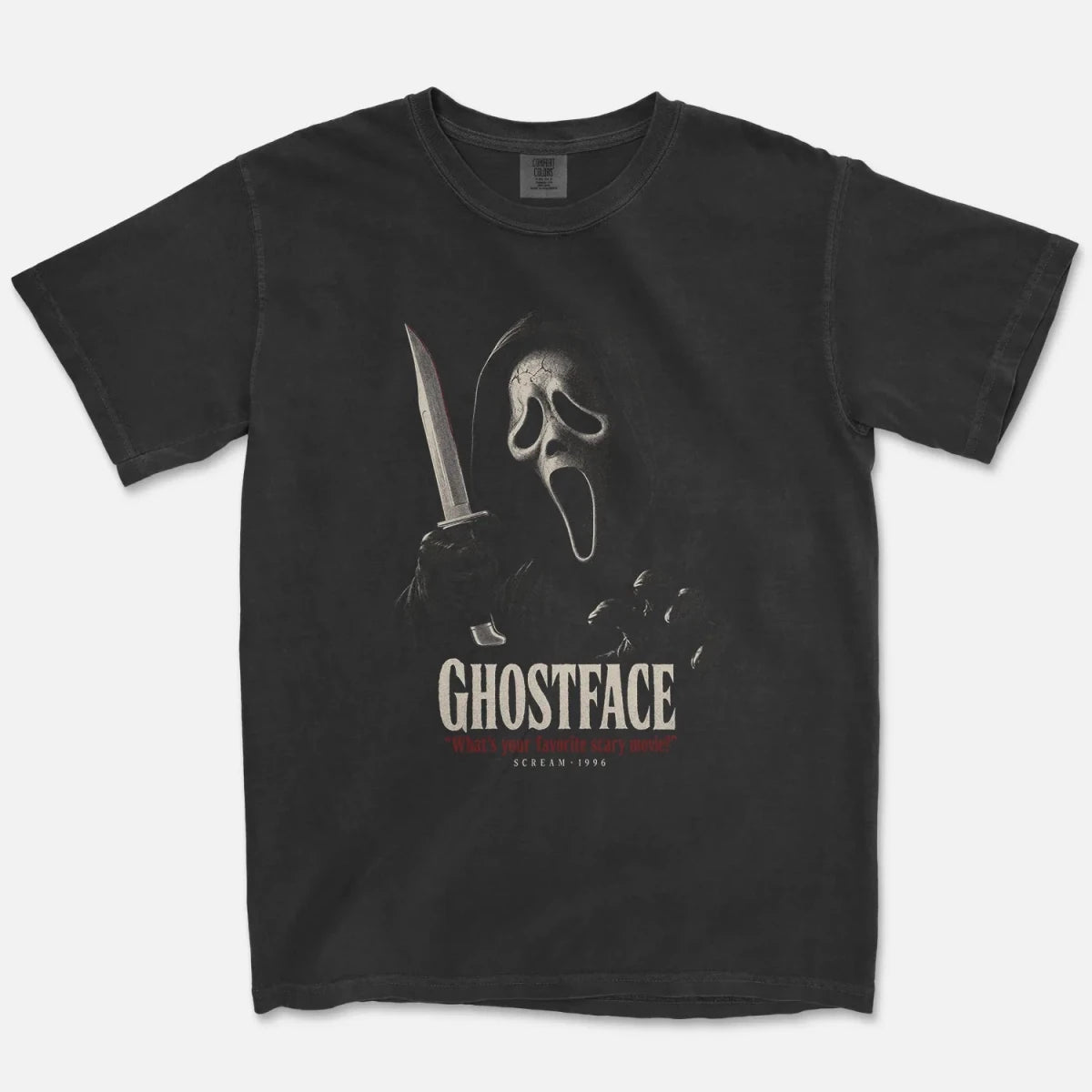 Favorite Scary Movie Tee – Hooded Slasher Shirt - Cruel Royalty