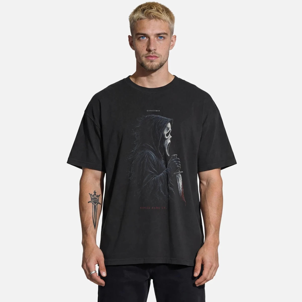 Cold Caller Tee – Ghost Mask Shirt - Cruel Royalty