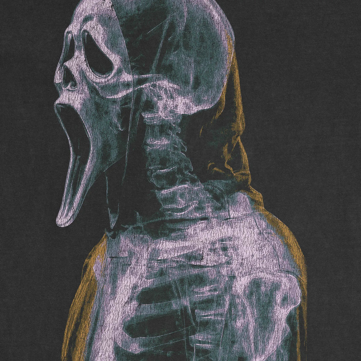 X-Ray Slasher Tee – Hooded Ghost Mask Shirt