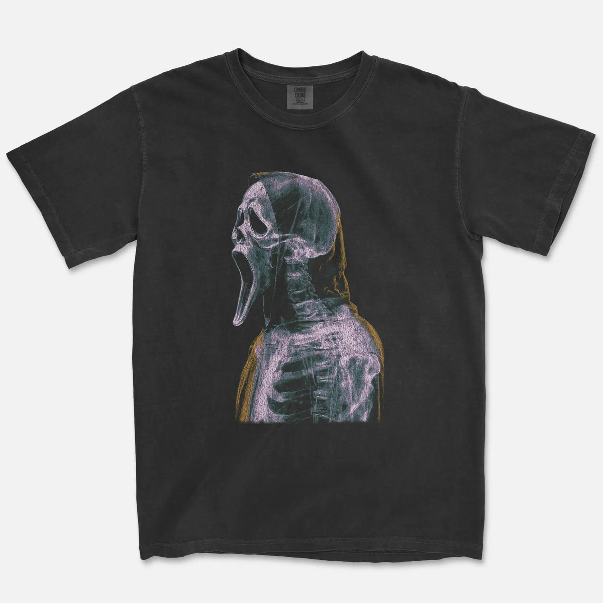 X-Ray Slasher Tee – Hooded Ghost Mask Shirt