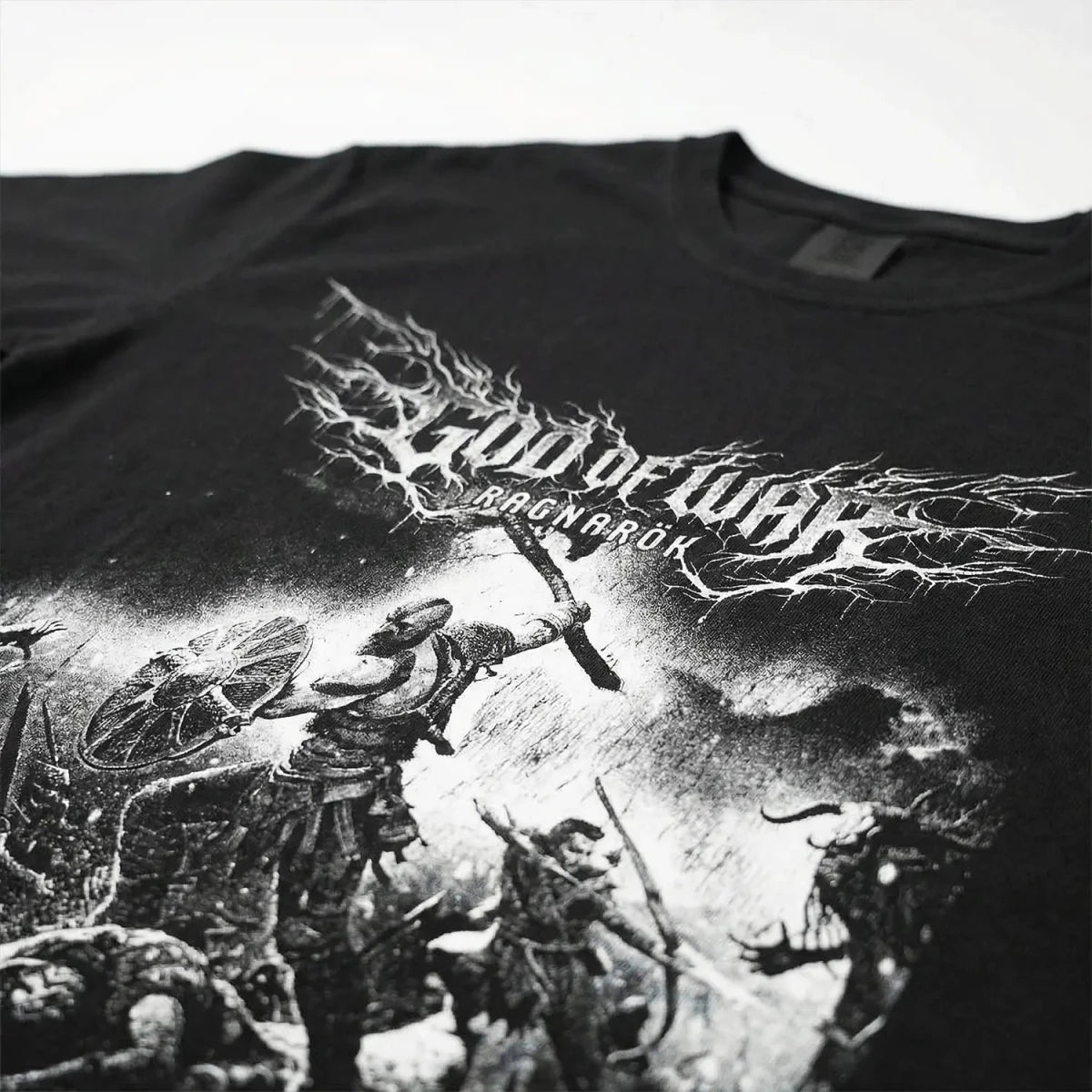 God of War Ragnarök Tee – Kratos Battle Shirt - Cruel Royalty