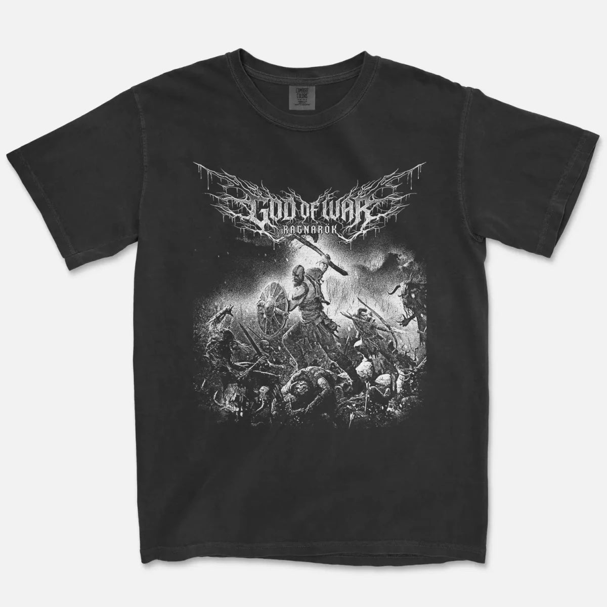 God of War Ragnarök Tee – Kratos Battle Shirt - Cruel Royalty