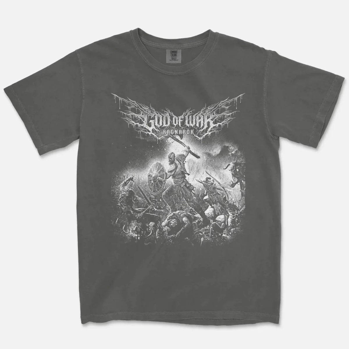 God of War Ragnarök Tee – Kratos Battle Shirt - Cruel Royalty