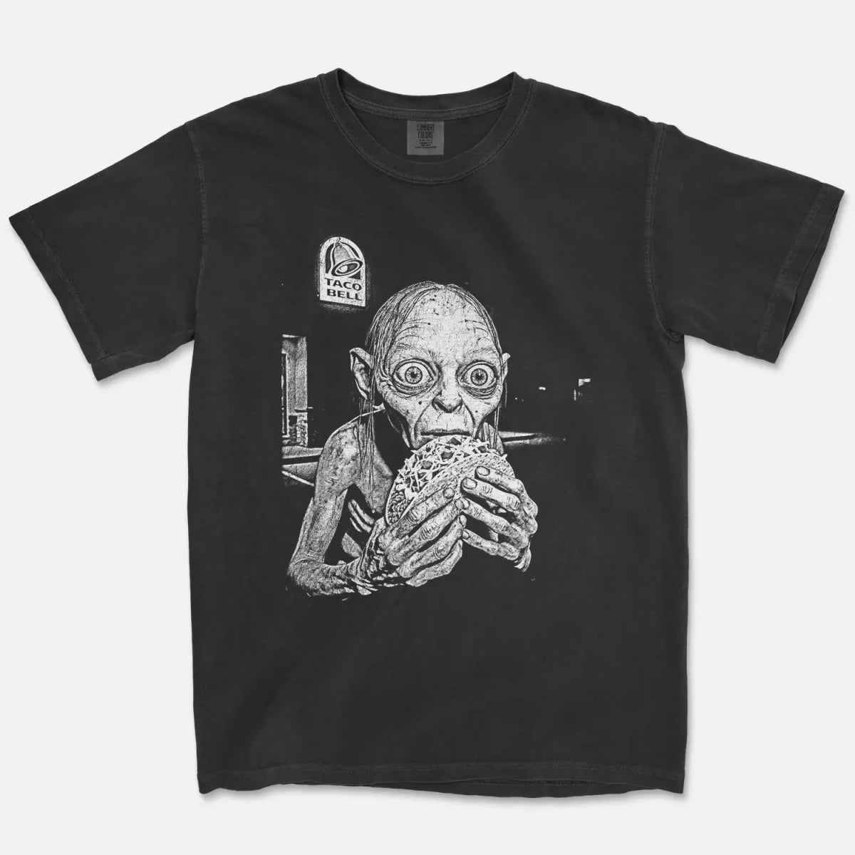 Gollum Taco Bell Tee – My Precious Lord of the Rings Shirt - Cruel Royalty