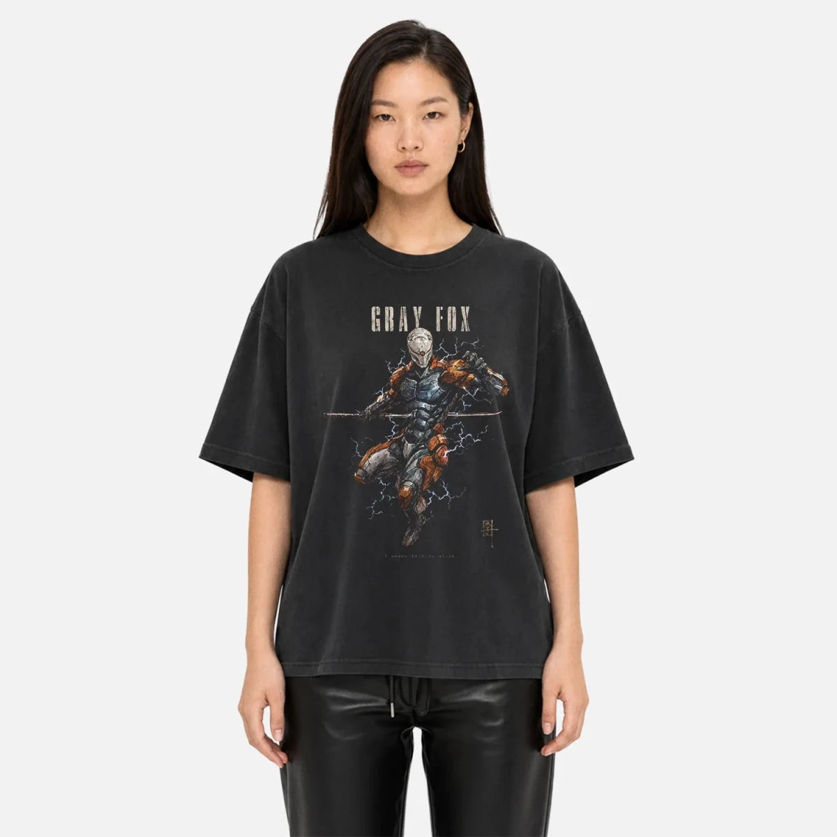 Gray Fox Tee – Metal Gear Solid Cyborg Ninja Shirt - Cruel Royalty