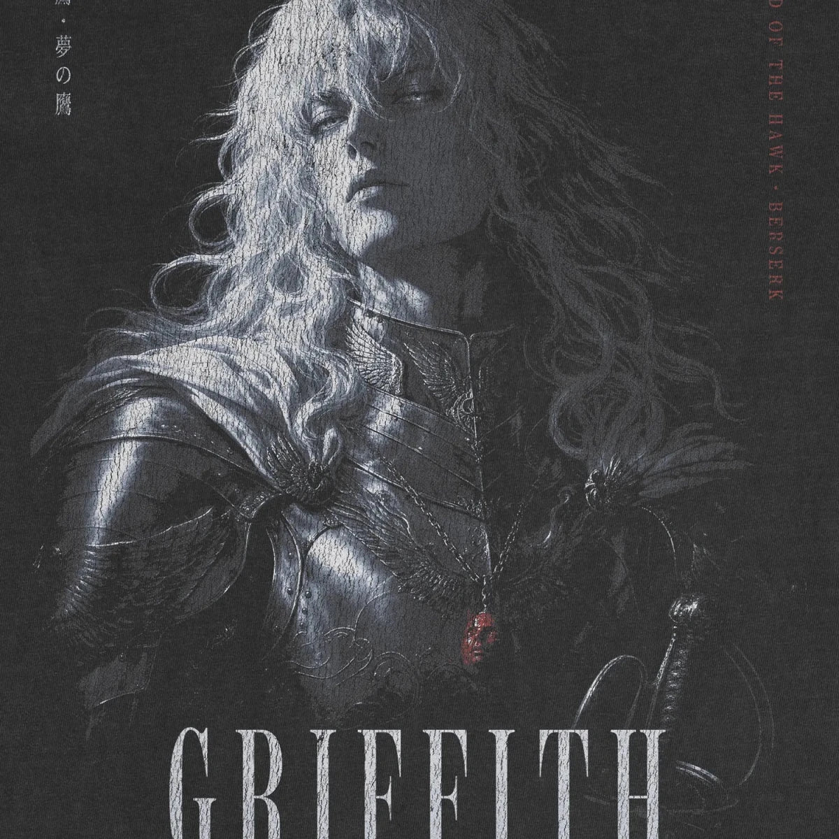 Griffith Tee – Berserk White Hawk Pre - Eclipse Shirt - Cruel Royalty