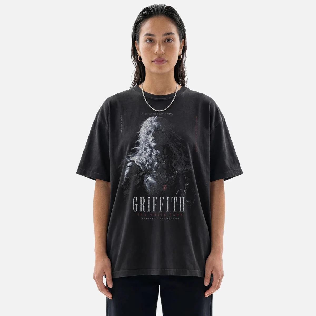 Griffith Tee – Berserk White Hawk Pre - Eclipse Shirt - Cruel Royalty