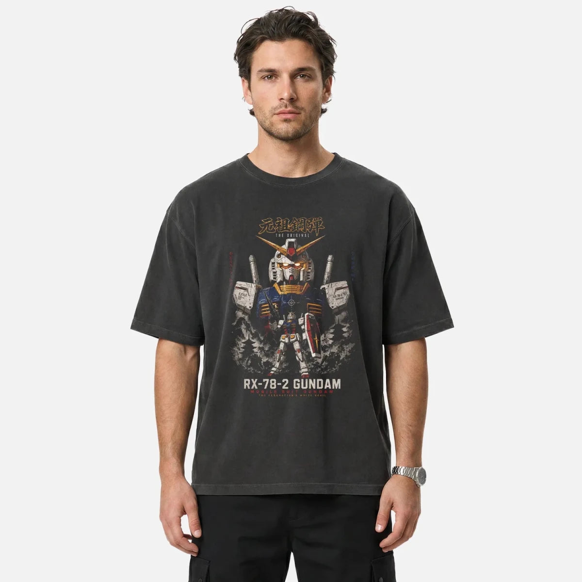 RX - 78 - 2 Gundam Tee – Mobile Suit Federation White Devil Shirt - Cruel Royalty