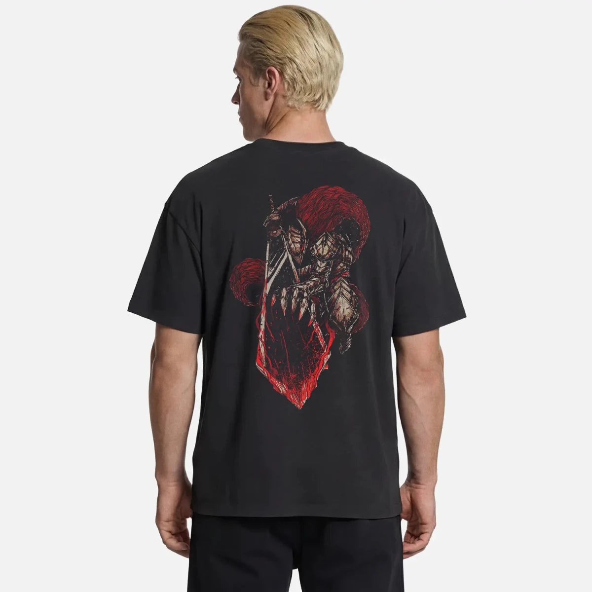 Guts Tee – Berserk Black Swordsman Shirt - Cruel Royalty