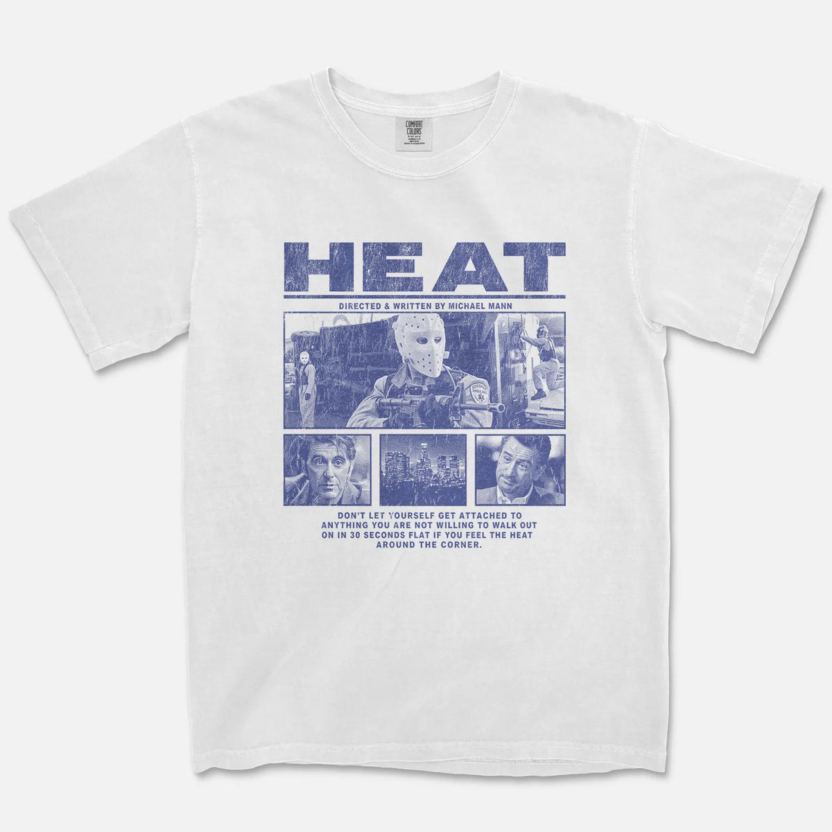 Heat Tee – Michael Mann 1995 Heist Shirt