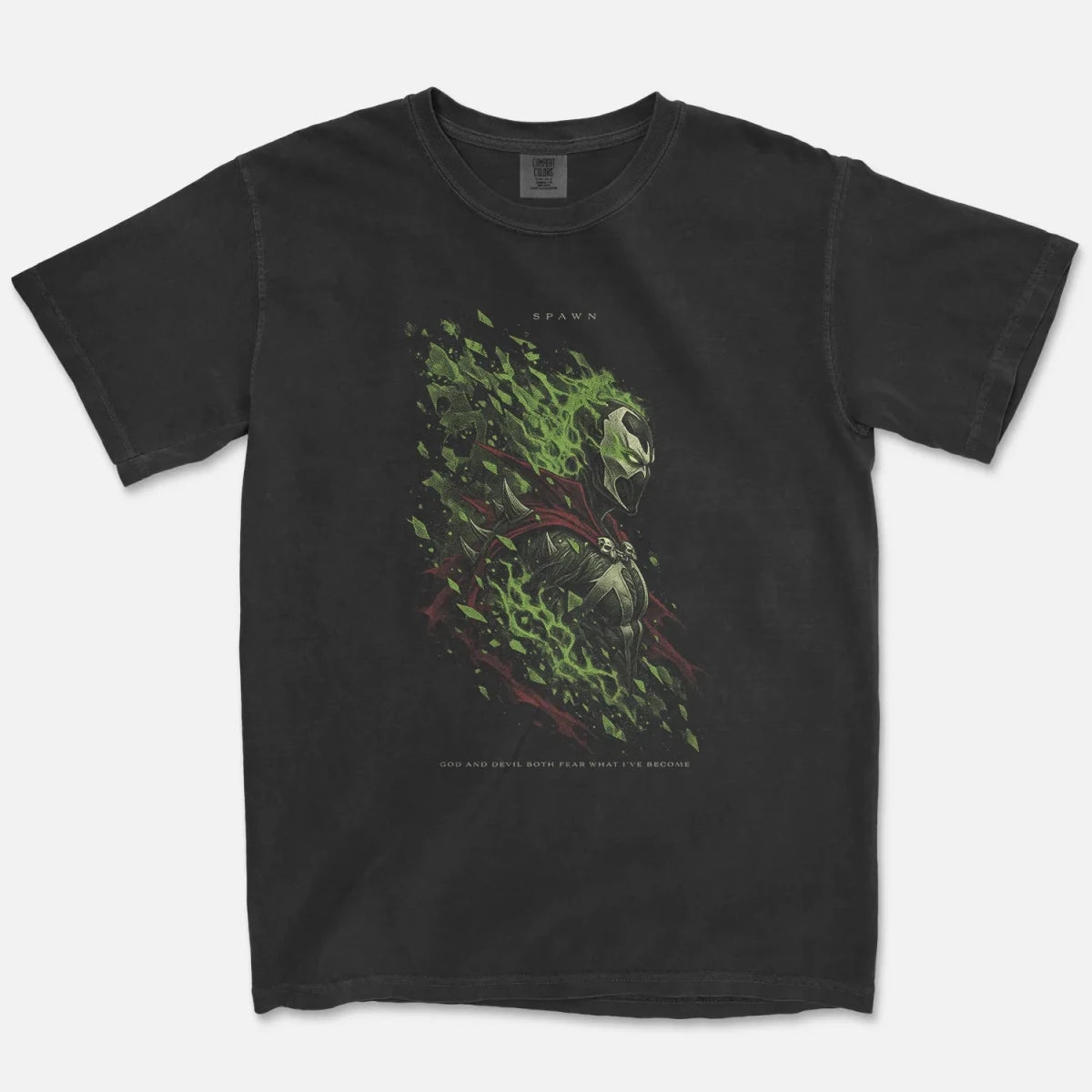 Spawn Tee – Hell Spawn Al Simmons God and Devil Fear Shirt - Cruel Royalty