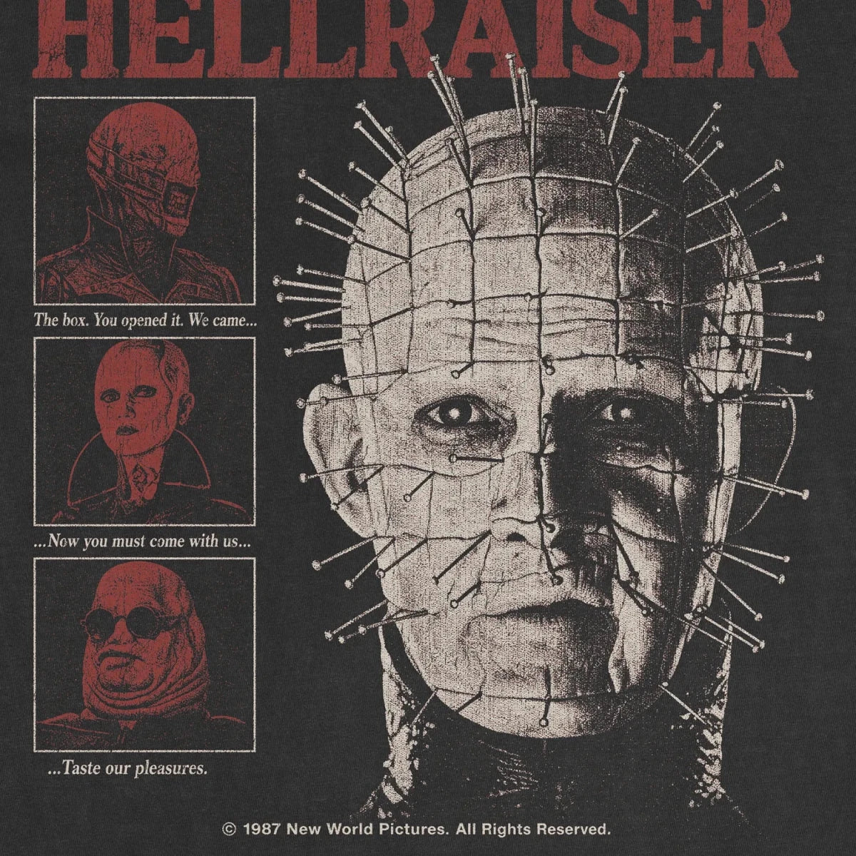 Pinned Demon Tee – Puzzle Box Horror Shirt - Cruel Royalty