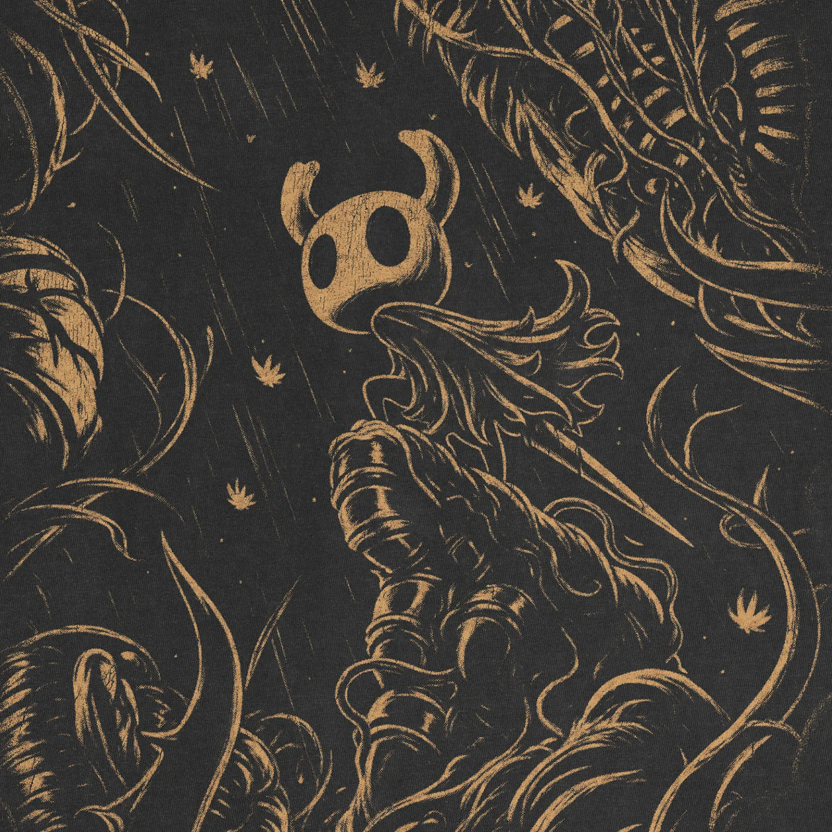 Little Bug Knight Tee – Dark Fantasy Indie Game Shirt