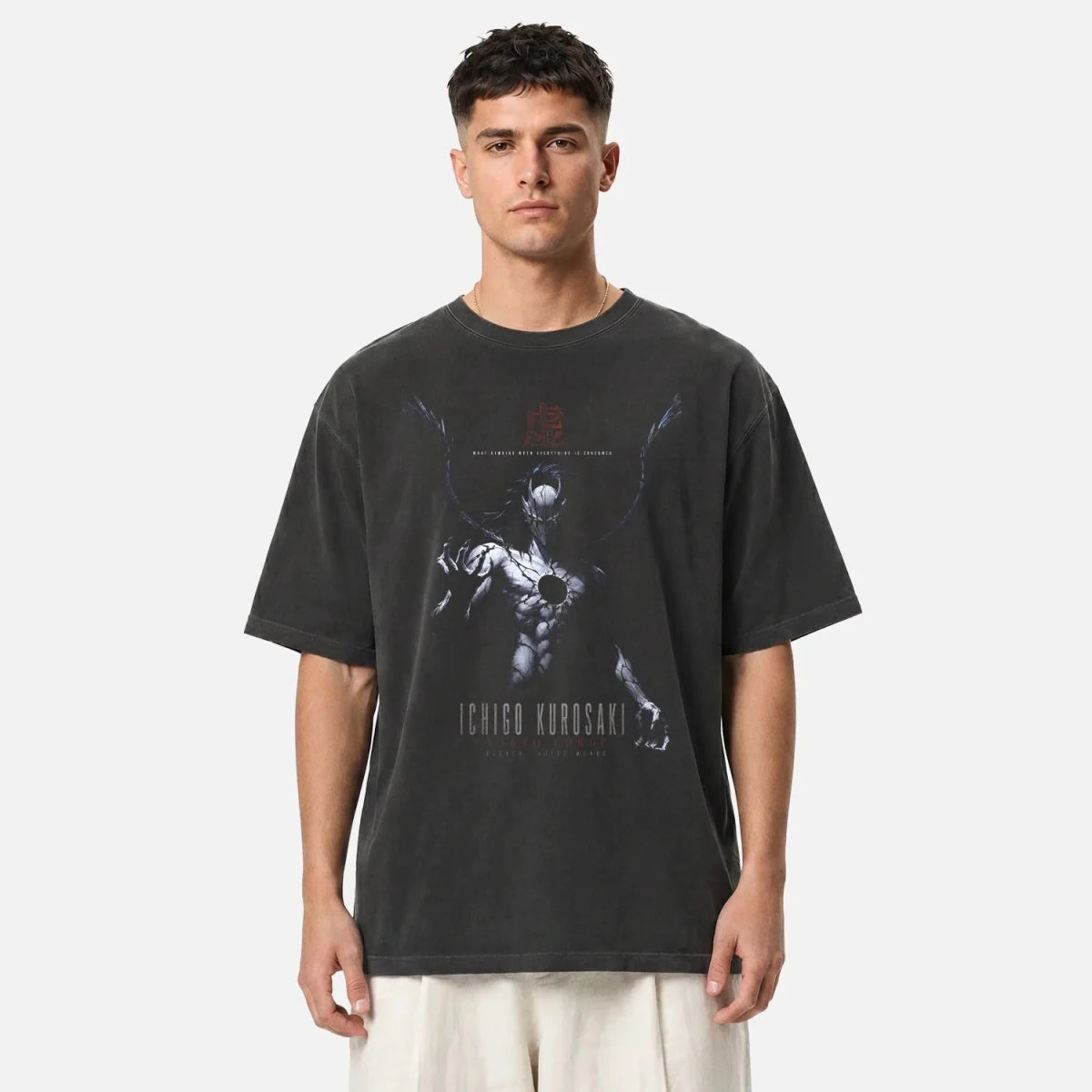 Ichigo Kurosaki Tee – Bleach Vasto Lorde Hollow Shirt - Cruel Royalty