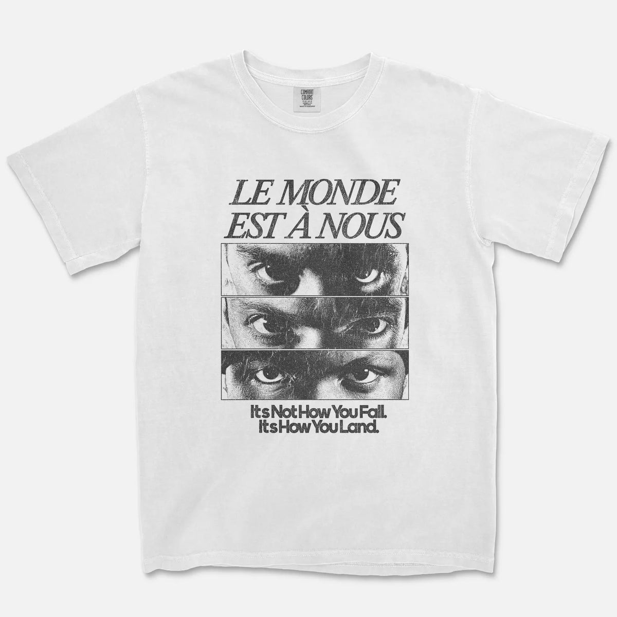 La Haine Tee – Le Monde Est À Nous Shirt