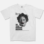 Skin Mask Tee – Chainsaw Killer Horror Shirt - Cruel Royalty