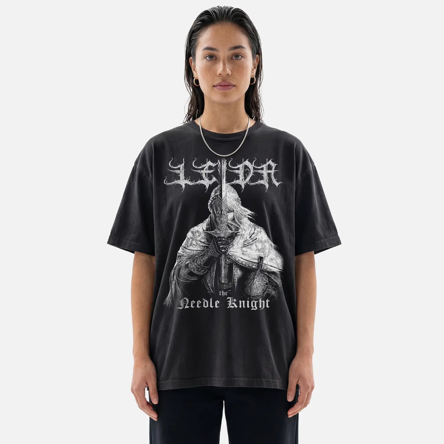 Leda the Needle Knight Tee – Elden Ring Shirt - Cruel Royalty
