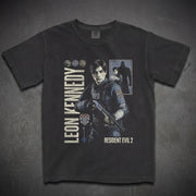 Leon Kennedy Tee – Resident Evil 2 Shirt - Cruel Royalty
