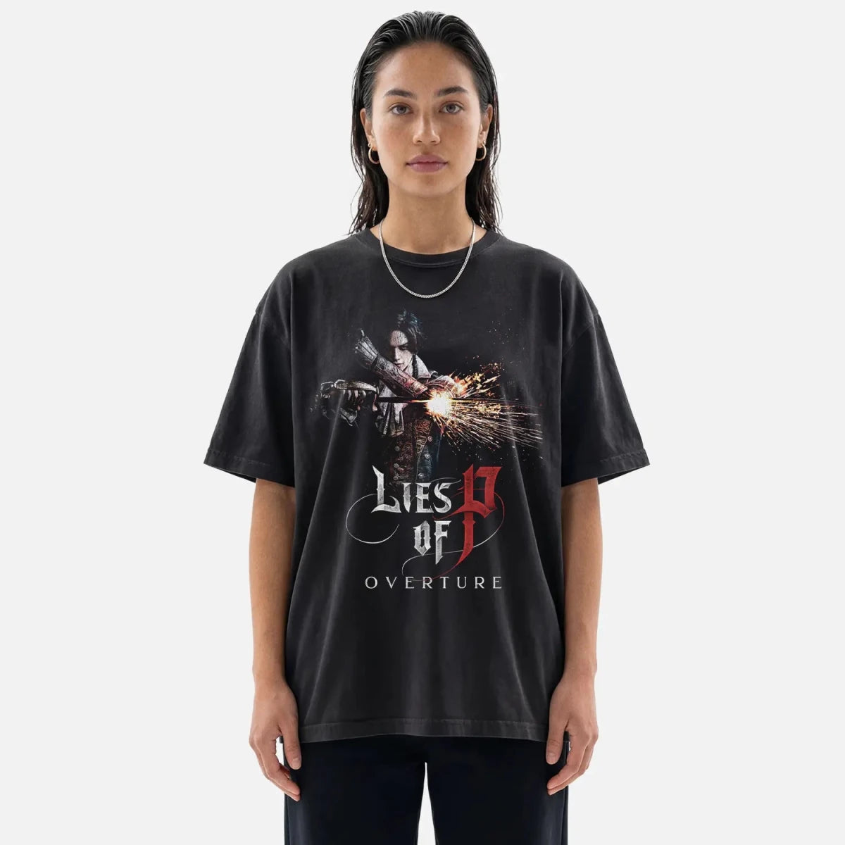 Lies of P Overture Tee – Pinocchio Soulslike Gaming Shirt - Cruel Royalty