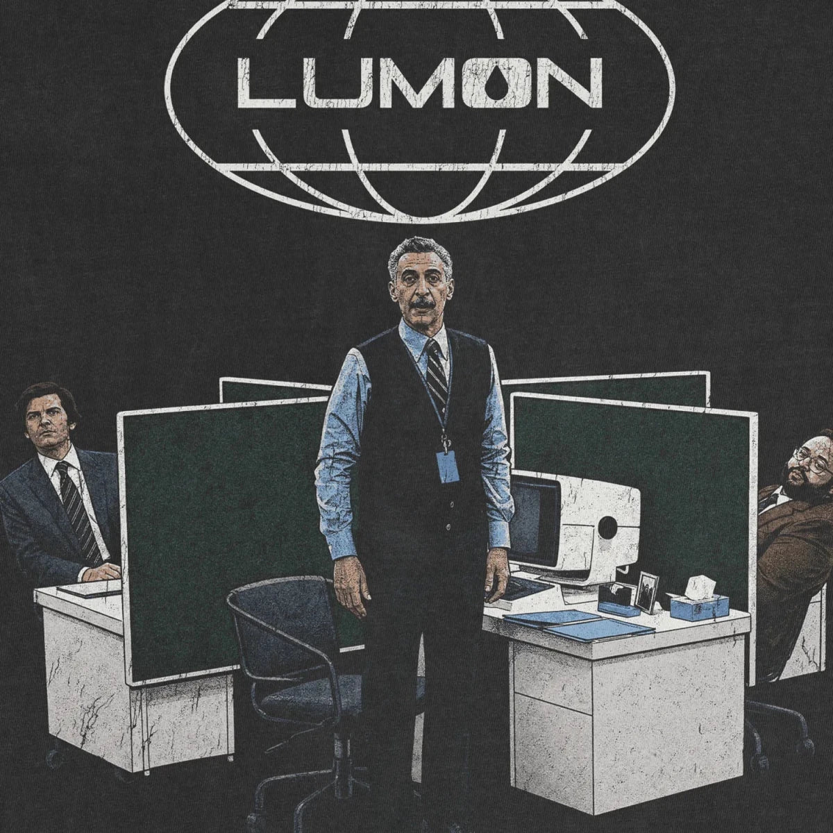 Mysterious Work Tee – Dystopian Office Shirt - Cruel Royalty