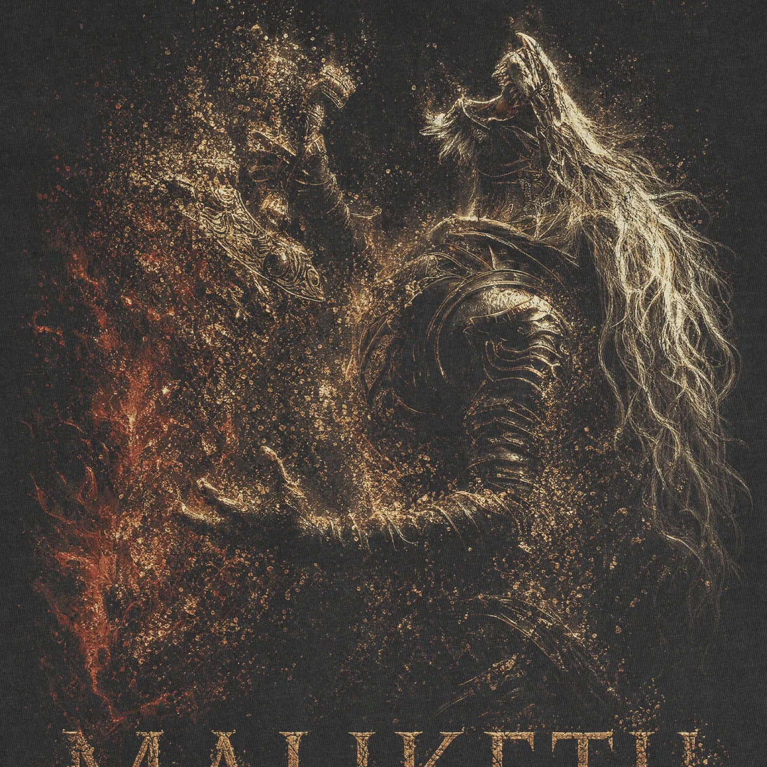 Maliketh The Black Blade Tee – Elden Ring Boss Shirt - Comfort Colors