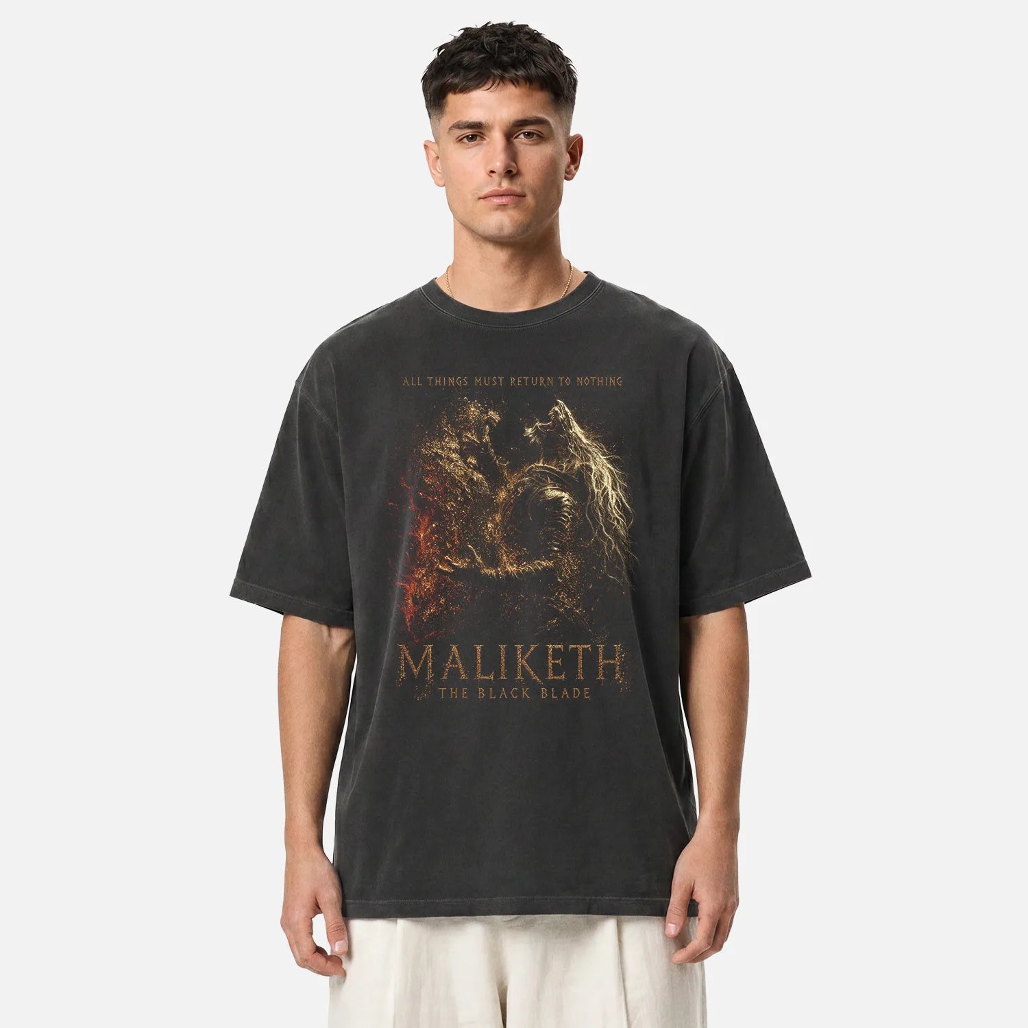 Maliketh The Black Blade Tee – Elden Ring Boss Shirt - Comfort Colors