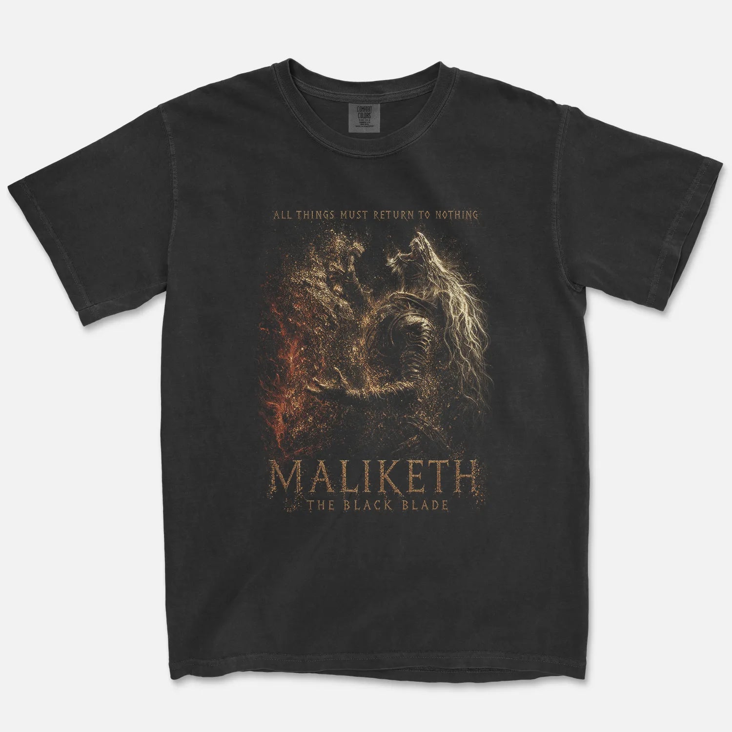 Maliketh The Black Blade Tee – Elden Ring Boss Shirt - Comfort Colors