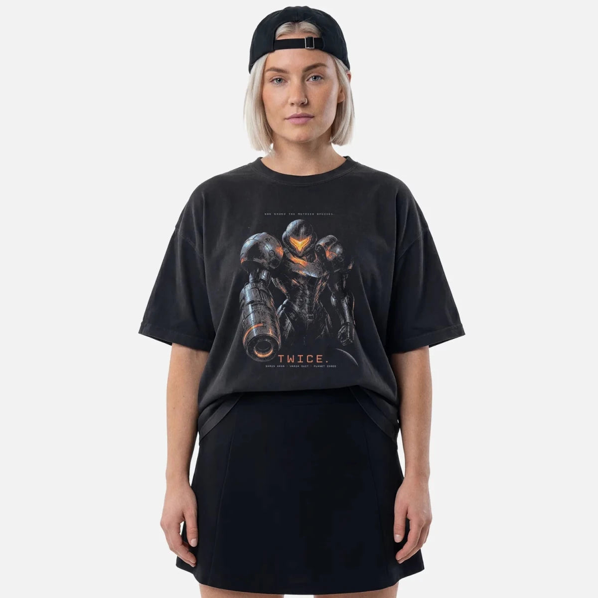 Samus Aran Tee – Metroid Prime 4 Varia Suit Gaming Shirt - Cruel Royalty