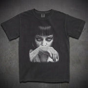 Mia Wallace Shirt – Pulp Fiction Vintage Movie Tee - Cruel Royalty