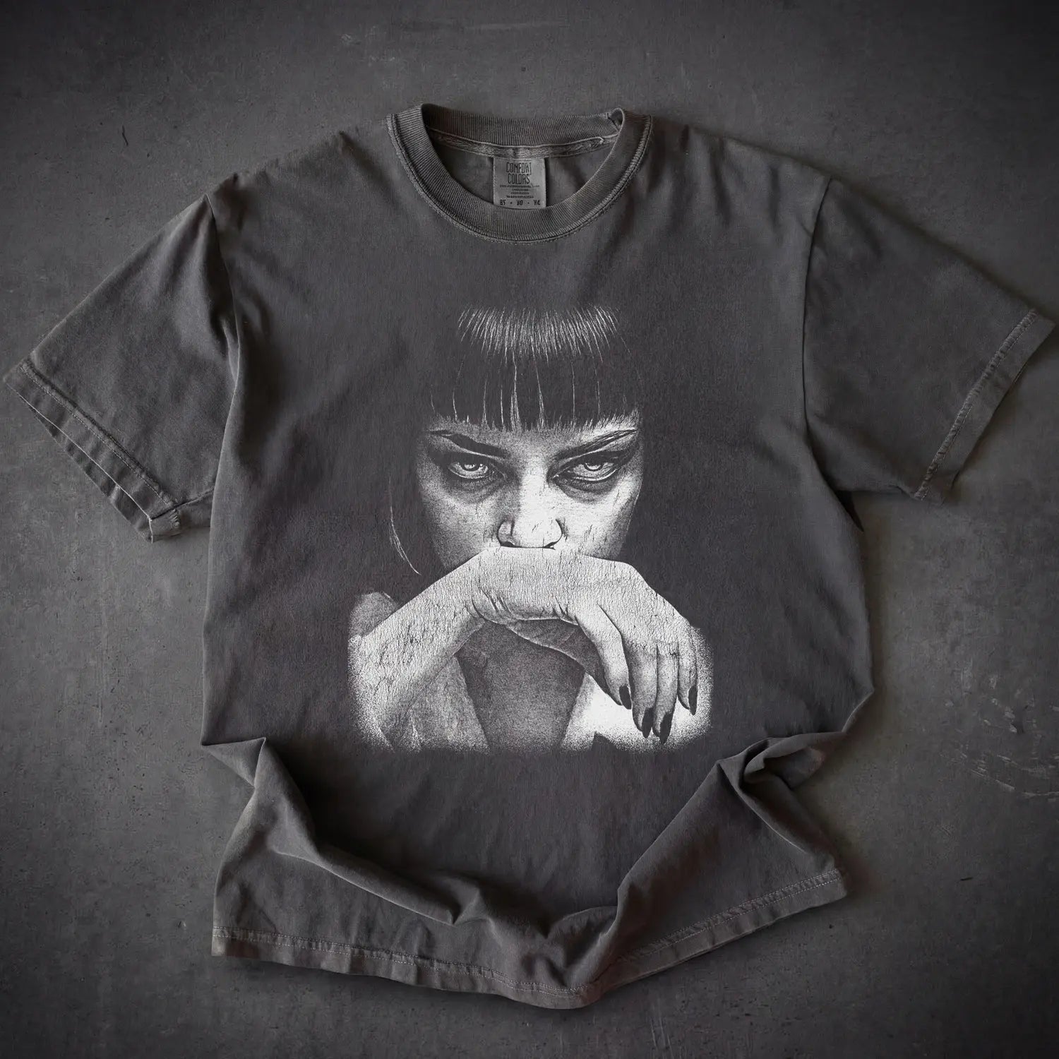 Mia Wallace Shirt – Pulp Fiction Vintage Movie Tee - Cruel Royalty
