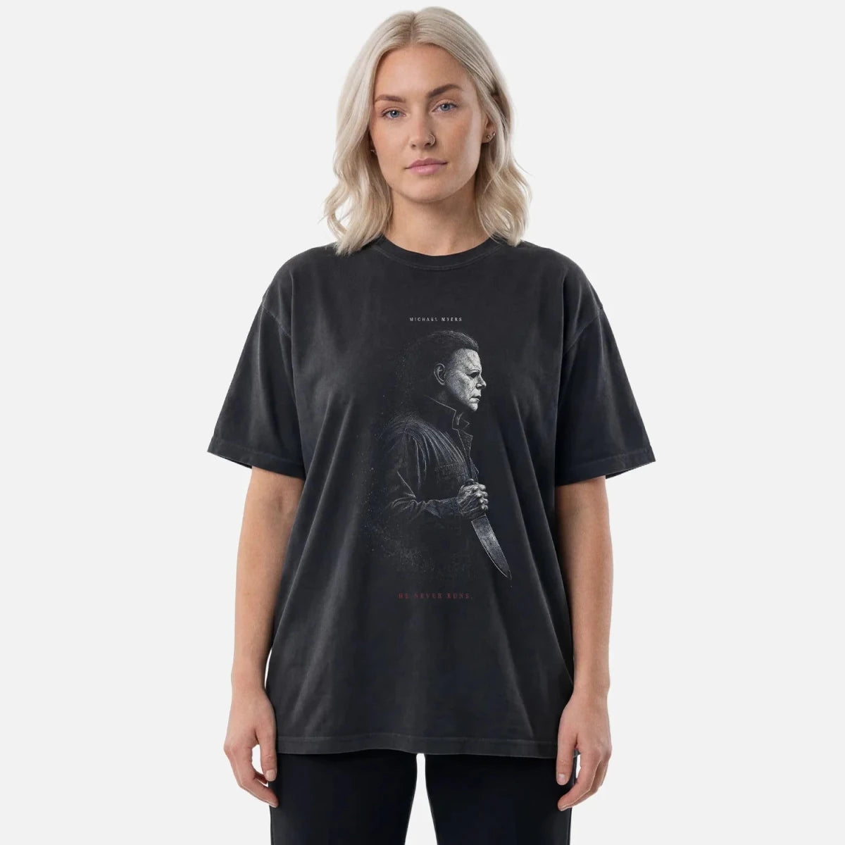 Blankface Tee – White Mask Shirt - Cruel Royalty