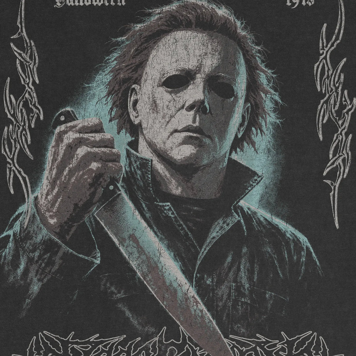 Boogeyman Tee – Black Metal Slasher Shirt