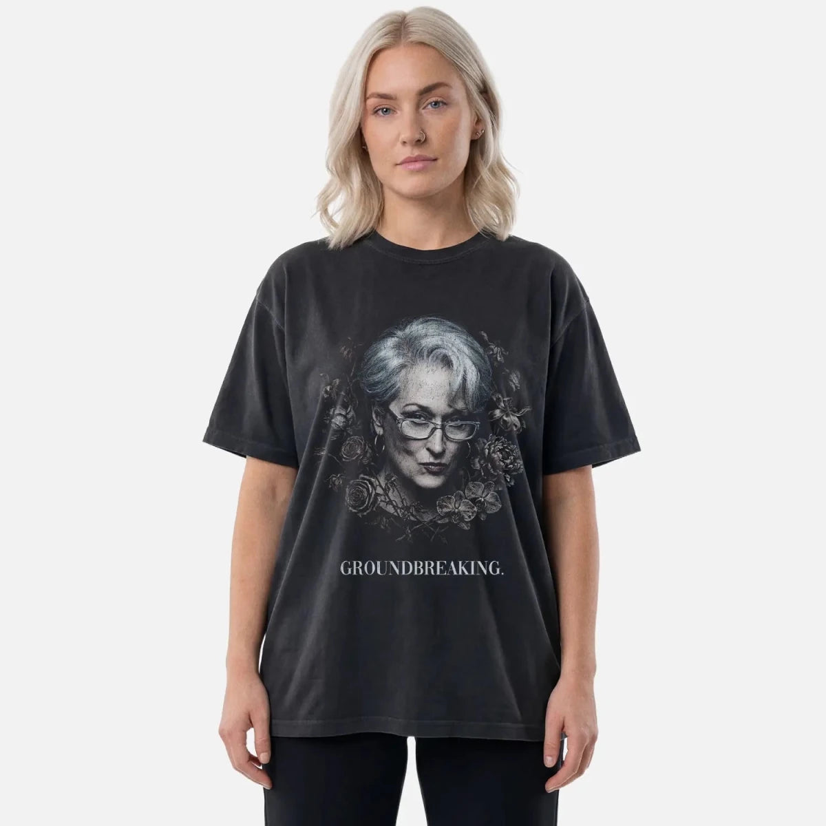 Miranda Priestly Tee – Devil Wears Prada Groundbreaking Shirt - Cruel Royalty