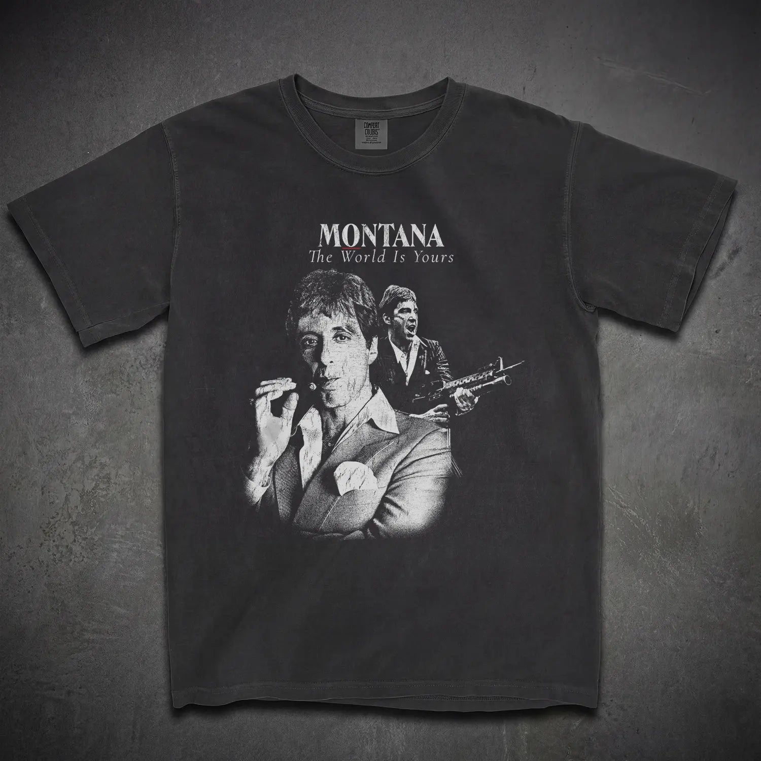 Scarface Montana Tee – The World Is Yours Shirt - Cruel Royalty
